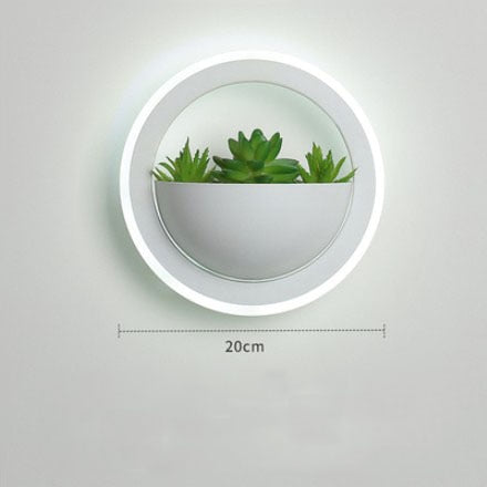 Art plant wall light - Annizon Home Essentials