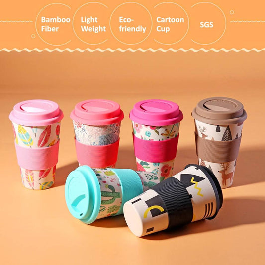 Reusable Bamboo Fibre Coffee Cup