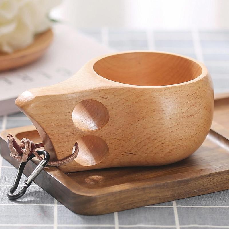 Chinese Wooden Mug