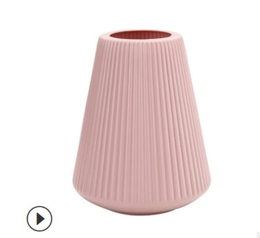 Morandi Plastic Vase - Annizon Home Essentials
