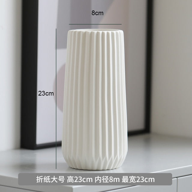 Ceramic Vase Nordic Style - Annizon Home Essentials