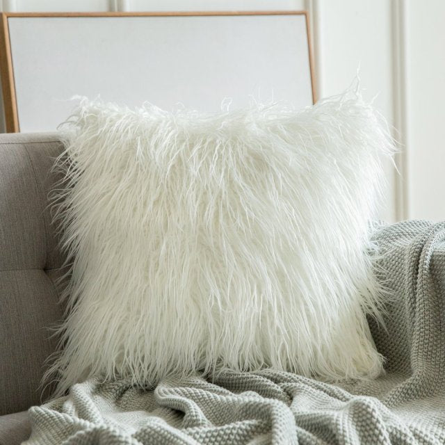 Soft Fur Pillow Case - Annizon Home Essentials