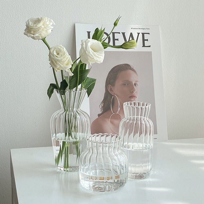 Transparent Flower Vase	