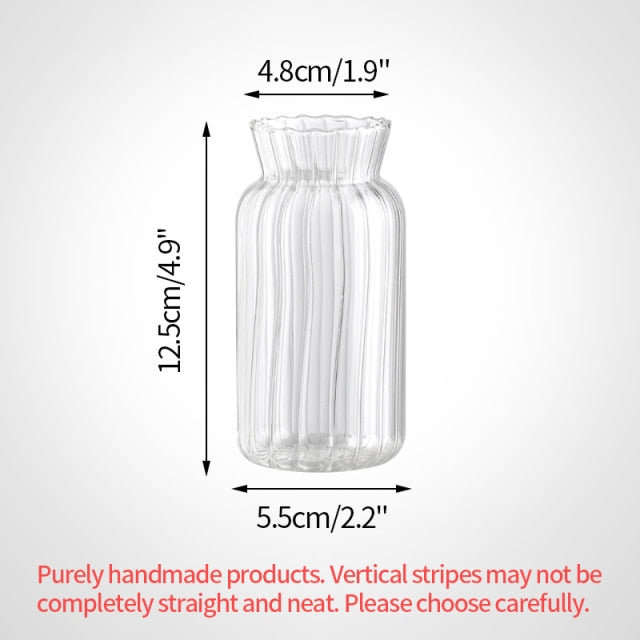Transparent Flower Vase - Annizon Home Essentials