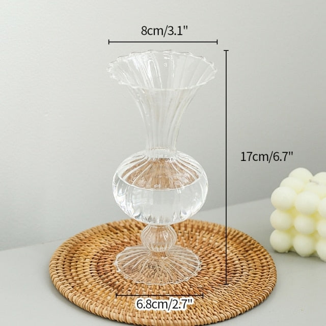 Transparent Flower Vase - Annizon Home Essentials
