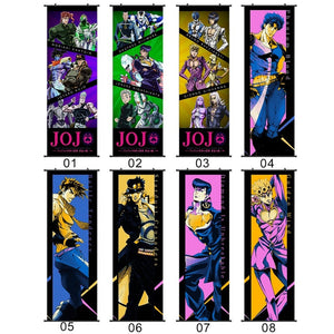 Action Anime Fabric Poster Painting