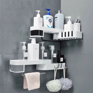 Corner Bathroom Organizer Shelf