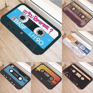 Music Tape Carpet Anti-Slip Entrance Door Mat