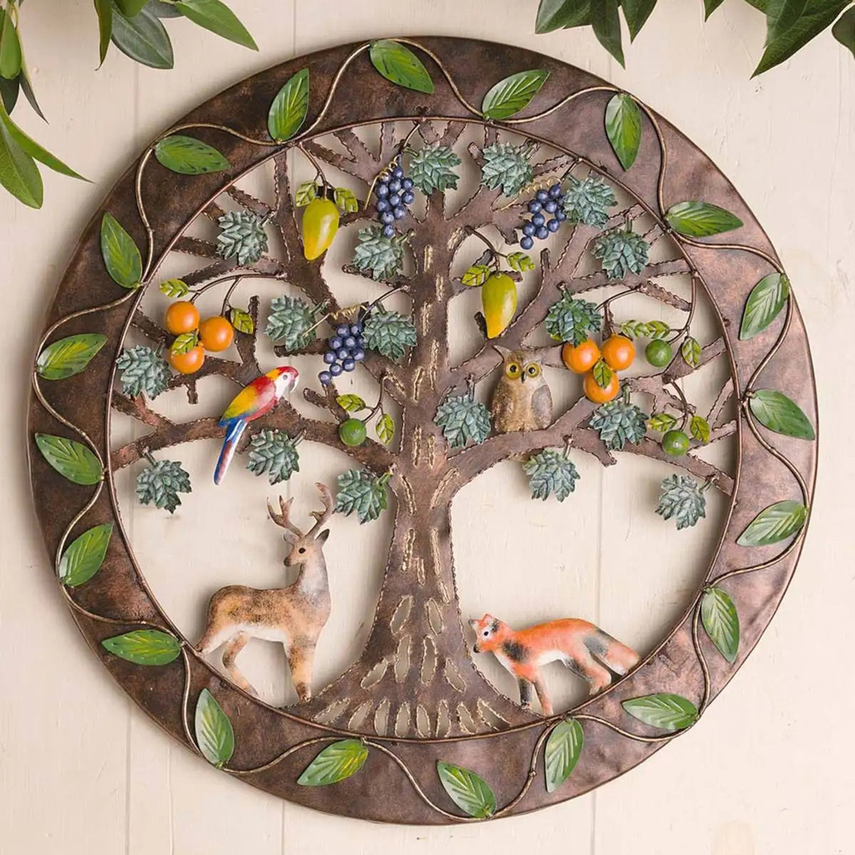 Tree Of Life Wall Decor Metal Art Decor Sculpture Annizon Home Essentials