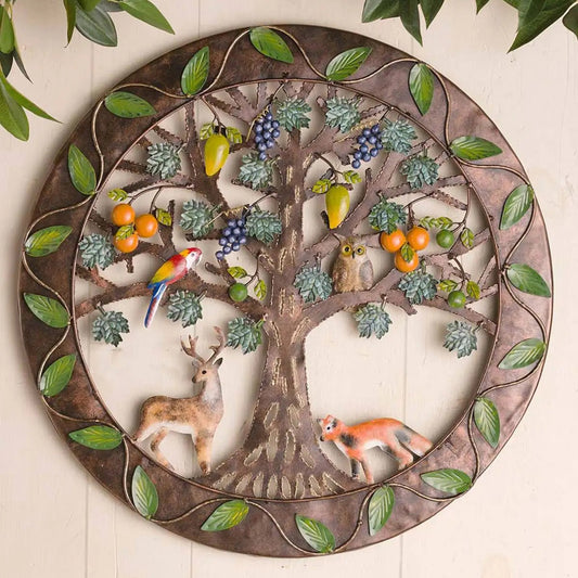Tree Of Life Wall Decor Metal Art Decor Sculpture