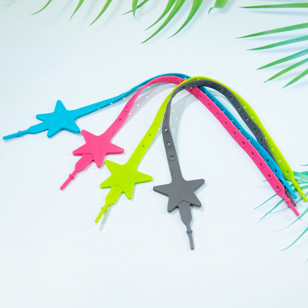 Baby Stroller Silicone Star Pacifier Chain