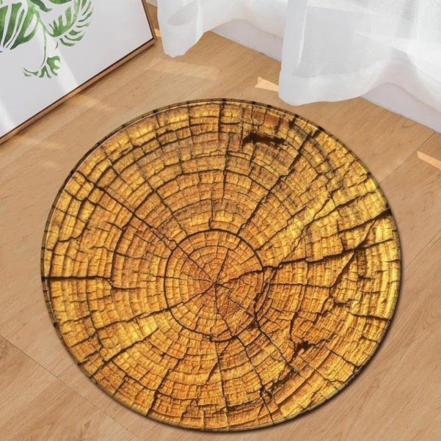 3D Wood Grain Carpet