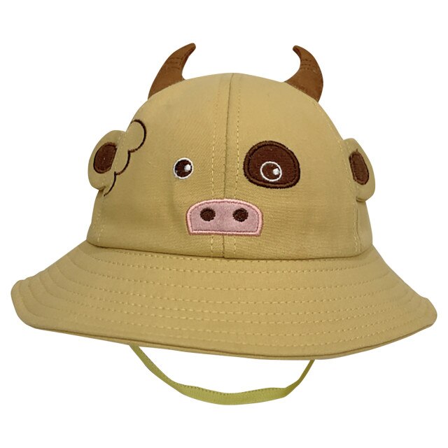 Baby 3D Pig Shaped Sun Hat