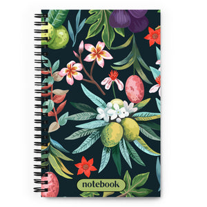Colorful Floral Spiral notebook