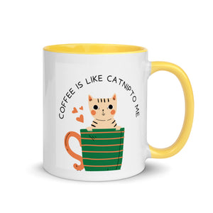 Coffee Cat Mug Designed by Annizon